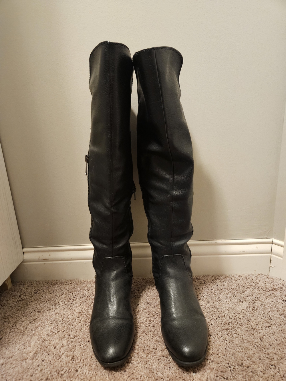 Rialto Over The Knee Motorcycle Style Boot